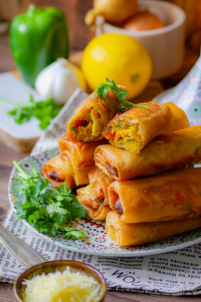 Bourek au fromage et au poulet
